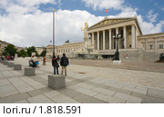 Здание парламента Австрии в Вене (2010 год). Стоковое фото, фотограф Владимир Чинин / Фотобанк Лори