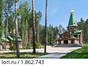 Православный храмовый комплекс Ганина Яма в Екатеринбурге, Россия. Стоковое фото, фотограф Александр Бобков / Фотобанк Лори