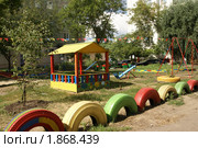 Омск. Веселый дворик (2010 год). Стоковое фото, фотограф Julia Nelson / Фотобанк Лори