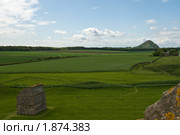 Вид со стены замка Танталлон (Шотландия) (2010 год). Стоковое фото, фотограф Борис Иванов / Фотобанк Лори