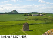 Вид со стены замка Танталлон (Шотландия) (2010 год). Стоковое фото, фотограф Борис Иванов / Фотобанк Лори