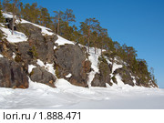 Зима на Белом море. Стоковое фото, фотограф Некрасов Андрей / Фотобанк Лори