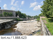 На российско-эстонской границе. Ивангород (2010 год). Стоковое фото, фотограф Виктор Карасев / Фотобанк Лори