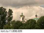 Вид на церковь Николая Чудотворца в Ермолино (2010 год). Стоковое фото, фотограф Щеголева Ольга / Фотобанк Лори