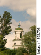 Церковь Николая Чудотворца в Ермолино. Колокольня (2010 год). Стоковое фото, фотограф Щеголева Ольга / Фотобанк Лори