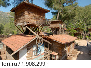 Отель на деревьях. Олимпос, Турция (2010 год). Редакционное фото, фотограф Некрасов Андрей / Фотобанк Лори
