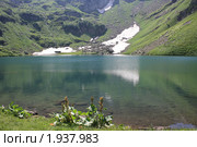 Озеро Мзы. Абхазия. 2000 метров над уровнем моря. Стоковое фото, фотограф Дмитрий К / Фотобанк Лори