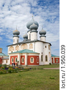 Собор Успения Пресвятой Богородицы. Тихвинский Богородице-Успенский монастырь (2010 год). Стоковое фото, фотограф Александр Щепин / Фотобанк Лори