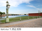 Решетка Иоанновского моста. Санкт-Петербург (2010 год). Стоковое фото, фотограф Дмитрий Яковлев / Фотобанк Лори