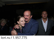 Андрей Козлов и Елизавета Арзамасова (2010 год). Редакционное фото, фотограф Архипова Екатерина / Фотобанк Лори