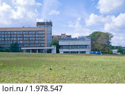 Город Пущино. Гостиница (2010 год). Редакционное фото, фотограф Сергей Лаврентьев / Фотобанк Лори