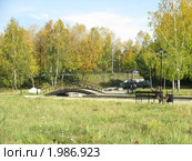 Парк, город Берёзовский. Урал (2010 год). Стоковое фото, фотограф Людмила Банникова / Фотобанк Лори