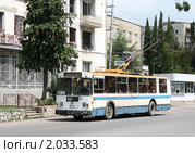Сухумский троллейбус (2009 год). Редакционное фото, фотограф Art Konovalov / Фотобанк Лори