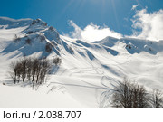 Красная Поляна, хребет Аибга. Стоковое фото, фотограф Игорь Р / Фотобанк Лори