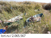Охотничьи лодки. Стоковое фото, фотограф Олег Хархан / Фотобанк Лори
