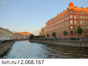 Канал Грибоедова вечером (Санкт-Петербург) Стоковое фото, фотограф Дмитрий Яковлев / Фотобанк Лори