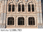 Минусинск. Дом купца Вильнера. Окна (2010 год). Стоковое фото, фотограф Шичкина Антонина / Фотобанк Лори