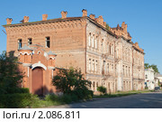 Минусинск. Дом купца Вильнера. Старая надпись на стене (2010 год). Стоковое фото, фотограф Шичкина Антонина / Фотобанк Лори