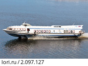 Судно на подводных крыльях "Метеор" (2010 год). Редакционное фото, фотограф Феликс Сорокин / Фотобанк Лори