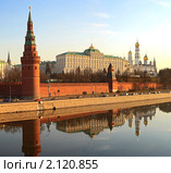 Кремль. Утро красит... Стоковое фото, фотограф Юрий Кирсанов / Фотобанк Лори