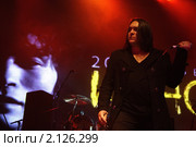 "20 лет без Кино". группа "Кукрыниксы". Алексей Горшенёв (2010 год). Редакционное фото, фотограф Ольга Визави / Фотобанк Лори