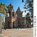 Эчмиадзинский кафедральный собор, Армения (2010 год). Стоковое фото, фотограф Иван Сазыкин / Фотобанк Лори