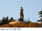 Монумент "Память шахтерам Кузбасса", скульптор Эрнст Неизвестный. Редакционное фото, фотограф Татьяна Королева / Фотобанк Лори