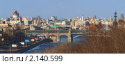Панорама Москвы. Редакционное фото, фотограф Юрий Кирсанов / Фотобанк Лори