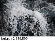 Бурлящая вода в горном ручье. Стоковое фото, фотограф pzAxe / Фотобанк Лори
