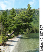 Нижнемультинское озеро, горный Алтай (2010 год). Стоковое фото, фотограф Александр Огурцов / Фотобанк Лори
