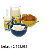 Молочные продукты. Стоковое фото, фотограф Литова Наталья / Фотобанк Лори
