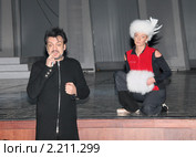 Филипп Киркоров и Анастасия Волочкова (2010 год). Редакционное фото, фотограф Архипова Екатерина / Фотобанк Лори