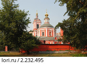 Храм Преподобного Пимена, что в Новых Воротниках в Сущеве (1658 г.) (2010 год). Стоковое фото, фотограф lana1501 / Фотобанк Лори