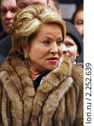 Валентина Матвиенко. Губернатор Санкт-Петербурга. (2010 год). Редакционное фото, фотограф Александр Тарасенков / Фотобанк Лори
