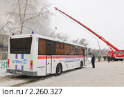 Автобус "Волжанин"  52701 префектуры СВАО (2010 год). Редакционное фото, фотограф Алёшина Оксана / Фотобанк Лори