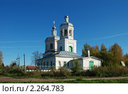 Церковь Петра и Павла в городе Кашине (Подворье Николаевского Клобукова женского монастыря). Тверская область (2010 год). Стоковое фото, фотограф lana1501 / Фотобанк Лори