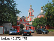 Храм Преподобного Пимена, что в Новых Воротниках в Сущеве (1658 г.) (2010 год). Редакционное фото, фотограф lana1501 / Фотобанк Лори