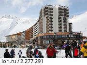 Франция, горнолыжный курорт Тинь (2011 год). Редакционное фото, фотограф Наталья Чуб / Фотобанк Лори