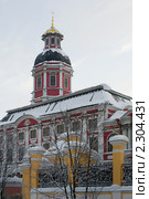 Санкт-Петербург.  Благовещенская церковь в Александро-Невской Лавре (2011 год). Редакционное фото, фотограф Зобков Юрий / Фотобанк Лори