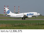 Boeing 737 авиакомпании UTair (2010 год). Редакционное фото, фотограф Александр Тарасенков / Фотобанк Лори