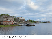 Город Кемь на берегу Белого моря (2010 год). Стоковое фото, фотограф Михаил Иванов / Фотобанк Лори