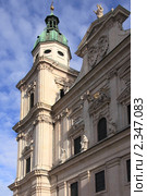 Кафедральный собор (Salzburger Dom). Зальцбург. Австрия. (2011 год). Стоковое фото, фотограф Вадим Хомяков / Фотобанк Лори
