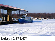 Куршский залив во льду (2011 год). Стоковое фото, фотограф Качанов Владимир / Фотобанк Лори