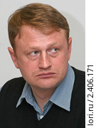 Майор милиции Алексей Дымовский, создатель правозащитного движения "Белая лента" (2011 год). Редакционное фото, фотограф Александр Тарасенков / Фотобанк Лори