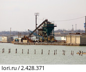Саки, Восточный лечебный водоем Сакского озера, Сакская ГГРЭС (2011 год). Стоковое фото, фотограф Анна Мартынова / Фотобанк Лори