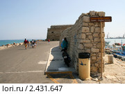 Венецианский форт Кулес. Ираклион, Крит, Греция (2010 год). Редакционное фото, фотограф Щеголева Ольга / Фотобанк Лори