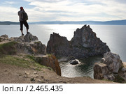 Красивый вид озера Байкал. Стоковое фото, фотограф Михаил Иванов / Фотобанк Лори