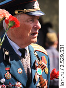 Ветеран Великой Отечественной войны. День Победы (2011 год). Редакционное фото, фотограф Илюхина Наталья / Фотобанк Лори
