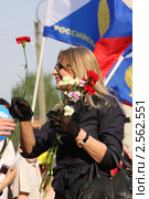 Актриса Светлана Тома на кинофестивале (2010 год). Редакционное фото, фотограф ElenArt / Фотобанк Лори