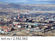 Комбинат "Североникель", Мончегорск (2011 год). Редакционное фото, фотограф Валерий Александрович / Фотобанк Лори